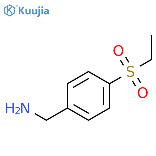 [4-(Ethanesulfonyl)phenyl]methanamine structure
