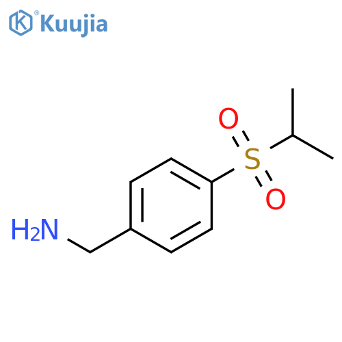 4-(propane-2-sulfonyl)-benzylamine structure