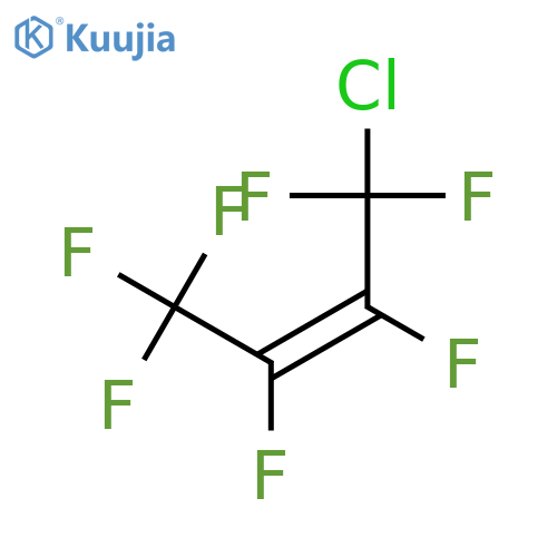 2-Butene, 1-chloro-1,1,2,3,4,4,4-heptafluoro-, (Z)- structure