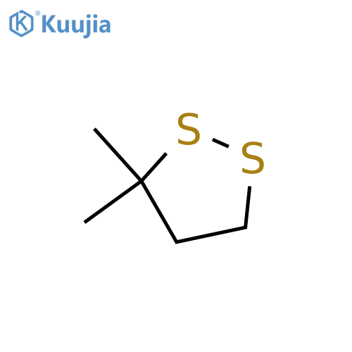3,3-dimethyl-1,2-dithiolane structure