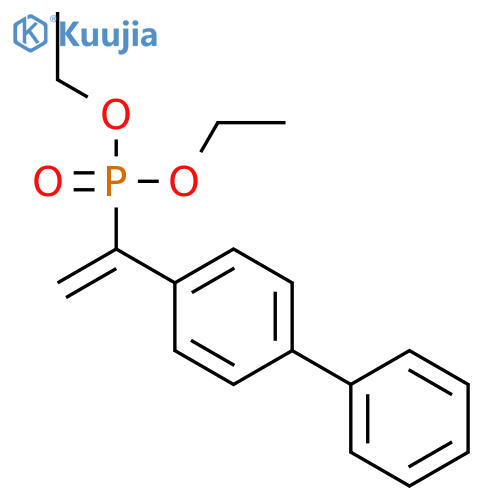 Phosphonic acid, (1-[1,1'-biphenyl]-4-ylethenyl)-, diethyl ester structure