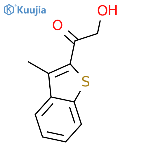 ETHANONE, 2-HYDROXY-1-(3-METHYLBENZO[B]THIEN-2-YL)- structure