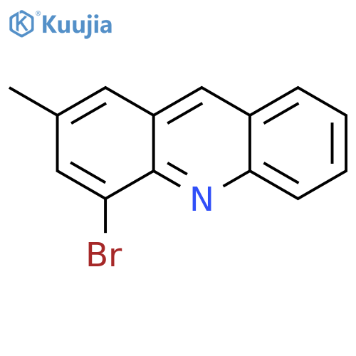 Acridine, 4-bromo-2-methyl- structure