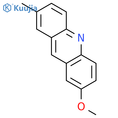ACRIDINE, 2-METHOXY-7-METHYL- structure