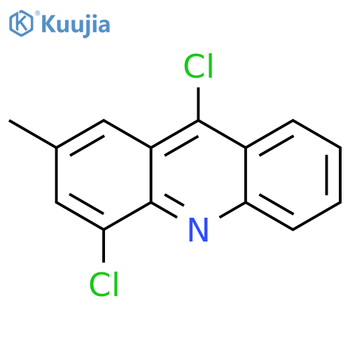 Acridine, 4,9-dichloro-2-methyl- structure