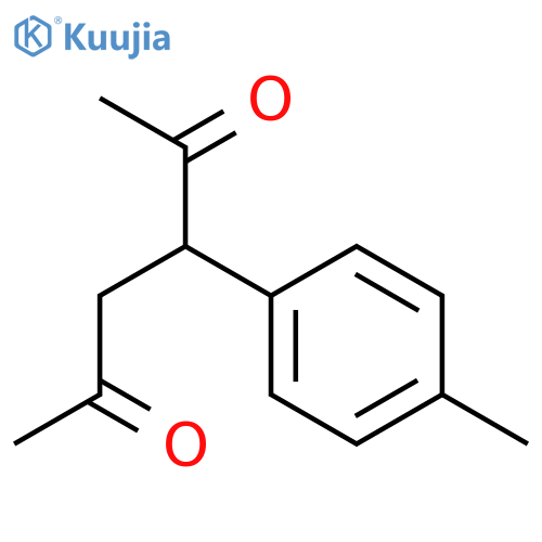 2,5-Hexanedione, 3-(4-methylphenyl)- structure