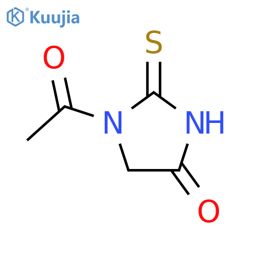 4-Imidazolidinone,1-acetyl-2-thioxo- structure
