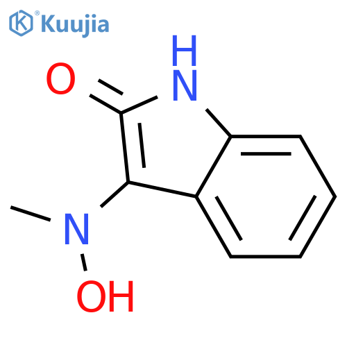 2H-Indol-2-one,1,3-dihydro-3-(methyloxidoimino)- structure