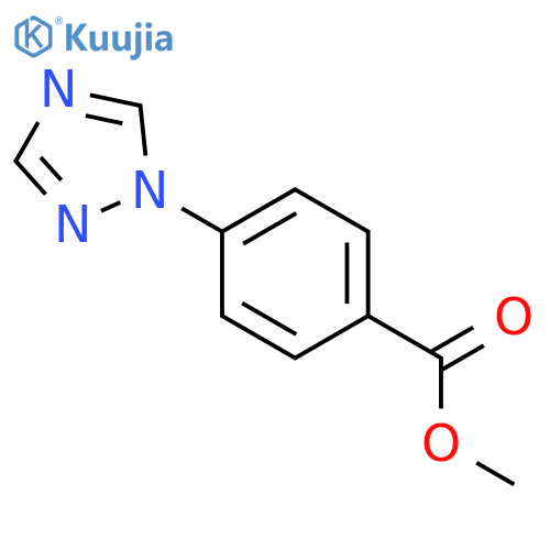 Methyl 4-(1H-1,2,4-triazol-1-yl)benzoate structure