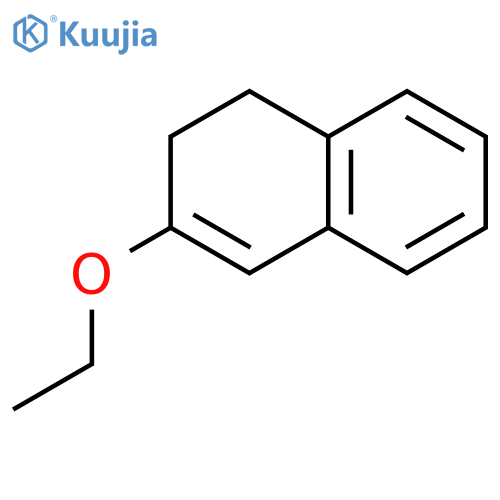 Naphthalene, 3-ethoxy-1,2-dihydro- structure