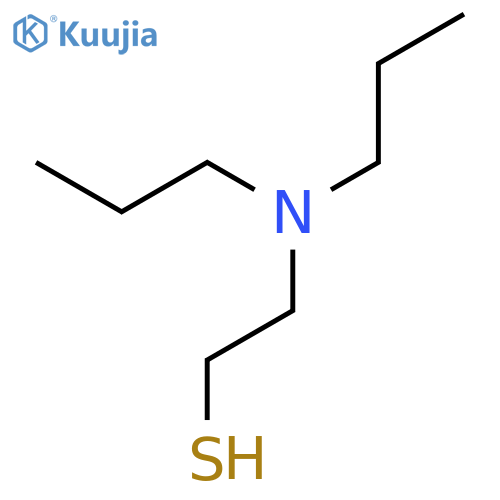 2-(dipropylamino)ethanethiol structure