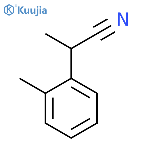 2-(o-Tolyl)propanenitrile structure