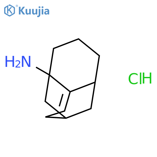 1,2,3,4,4a,5,6,7-Octahydro-1,6-methanonaphthalen-1-amine hydrochloride structure