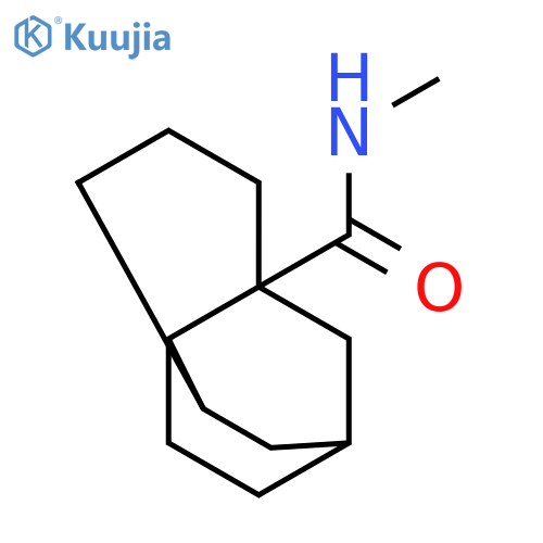 1,6-Methanonaphthalene-1(2H)-carboxamide, octahydro-N-methyl- structure