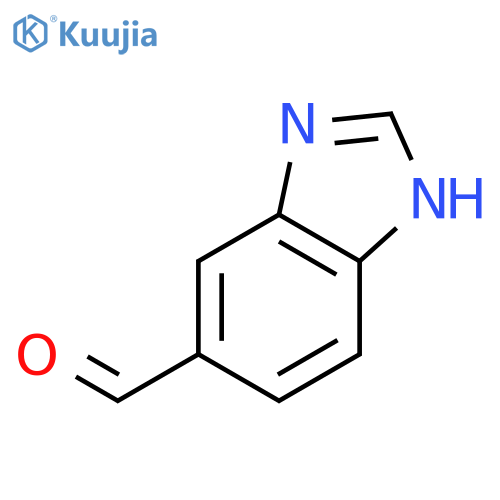 1H-1,3-benzodiazole-6-carbaldehyde structure