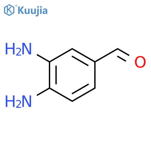 3,4-diaminobenzaldehyde structure