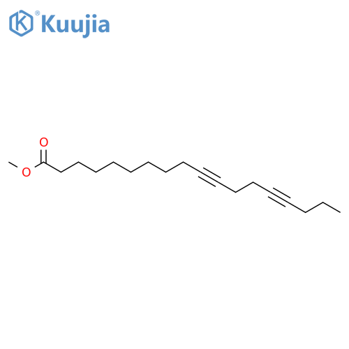 10,14-Octadecadiynoic acid, methyl ester structure
