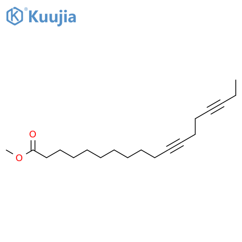 11,15-Octadecadiynoic acid, methyl ester structure