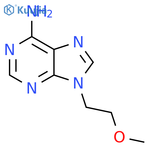 9-(2-methoxyethyl)-9H-purin-6-amine structure