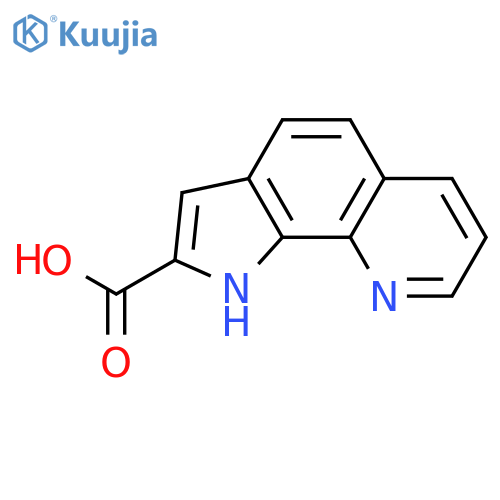 1H-Pyrrolo3,2-hquinoline-2-carboxylic Acid structure