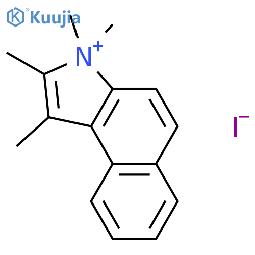 1,2,3,3-Tetramethylbenz[e]indolium iodide structure