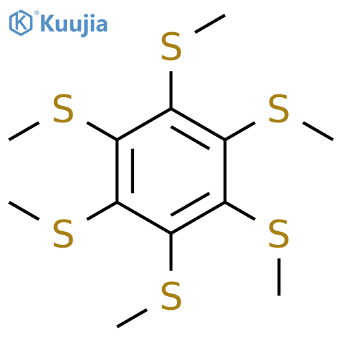 HEXAKIS(METHYLTHIO)BENZENE) structure