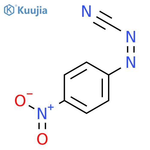 DIAZENECARBONITRILE, (4-NITROPHENYL)-, (Z)- structure