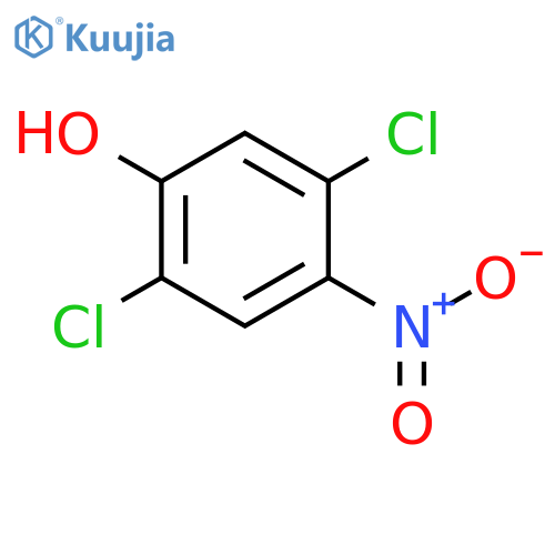 2,5-Dichloro-4-nitrophenol structure
