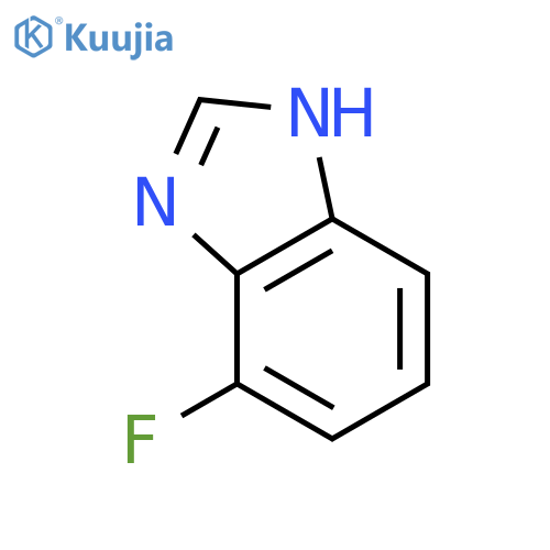 4-Fluoro-1H-benzimidazole structure