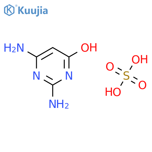 2,6-Diamino-4-hydroxypyrimidine Sulfate structure