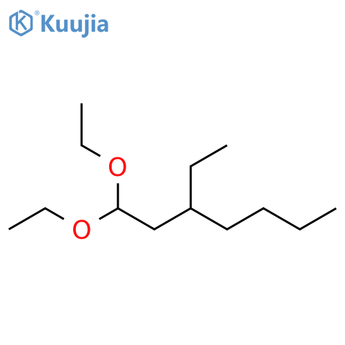 Heptane, 1,1-diethoxy-3-ethyl- structure