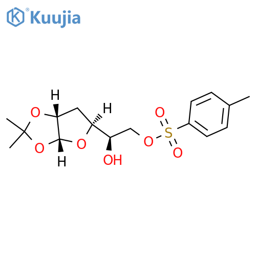 3-Deoxy-1,2-O-(1-methylethylidene)-α-D-ribo-hexofuranose 6-(4-Methylbenzenesulfonate) structure