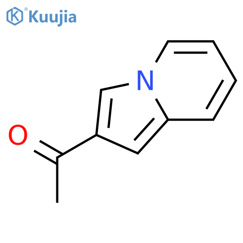 1-indolizin-2-ylethanone structure