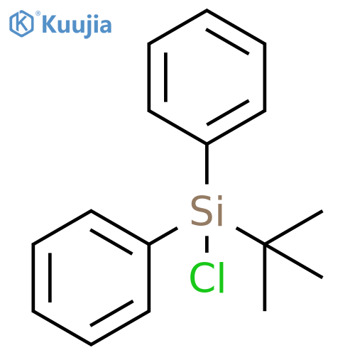 tert-Butyldiphenylchlorosilane structure