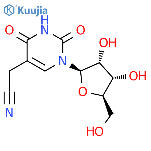 5-Cyanomethyl-uridine structure