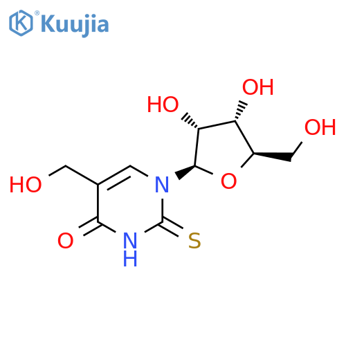 5-羟基甲基-2-硫代尿苷 structure