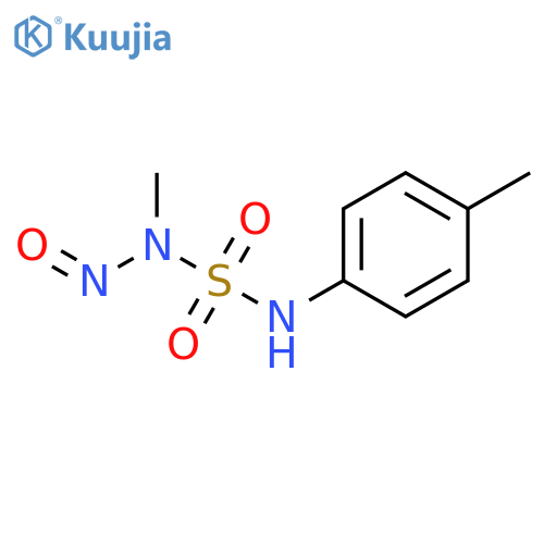 N-methyl-N'-(4-methylphenyl)-N-nitrososulfuric diamide structure
