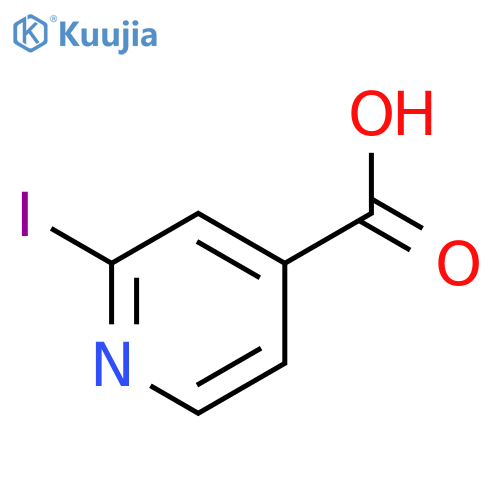 2-Iodoisonicotinic acid structure