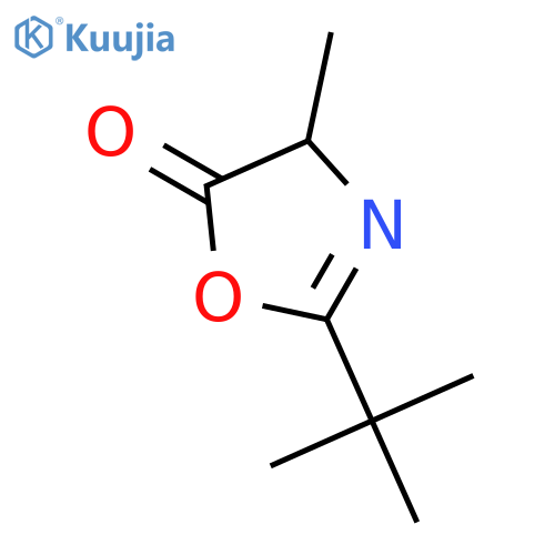 5(4H)-Oxazolone, 2-(1,1-dimethylethyl)-4-methyl- structure