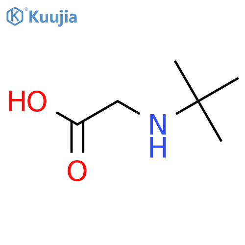 2-(tert-Butylamino)acetic acid structure