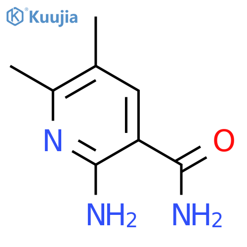 3-Pyridinecarboxamide, 2-amino-5,6-dimethyl- structure