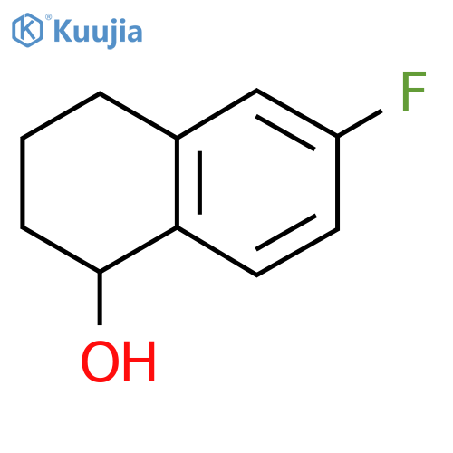 6-Fluoro-1,2,3,4-tetrahydronaphthalen-1-ol structure