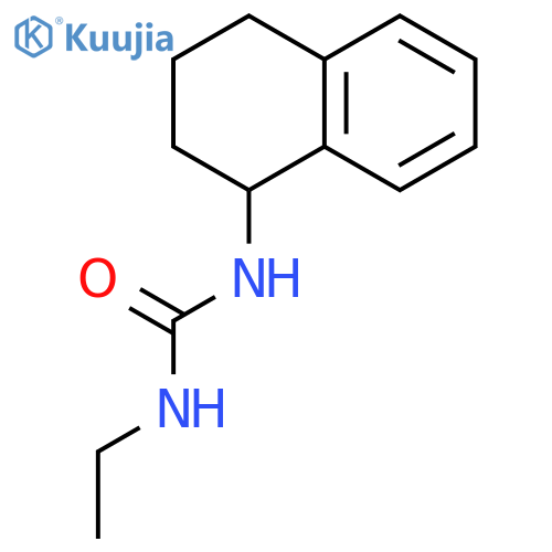 UREA, N-ETHYL-N'-(1,2,3,4-TETRAHYDRO-1-NAPHTHALENYL)- structure