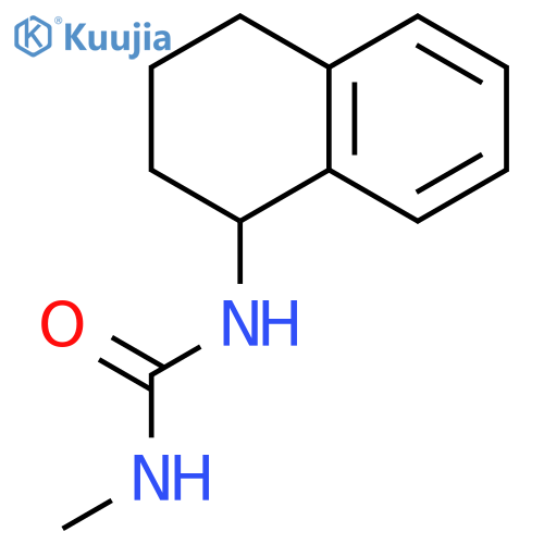 Urea, N-methyl-N'-(1,2,3,4-tetrahydro-1-naphthalenyl)- structure