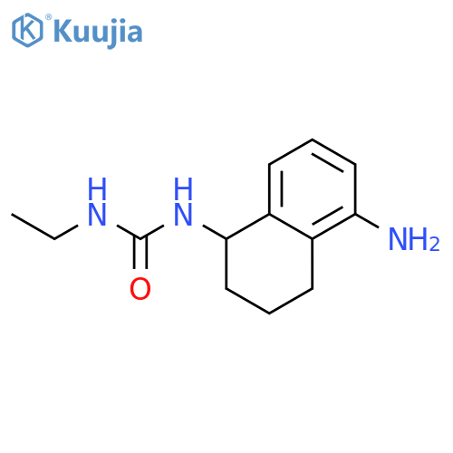 UREA, N-(5-AMINO-1,2,3,4-TETRAHYDRO-1-NAPHTHALENYL)-N'-ETHYL- structure