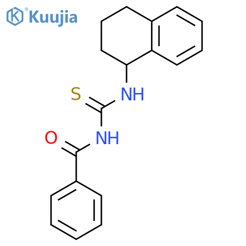 BENZAMIDE, N-[[(1,2,3,4-TETRAHYDRO-1-NAPHTHALENYL)AMINO]THIOXOMETHYL]- structure