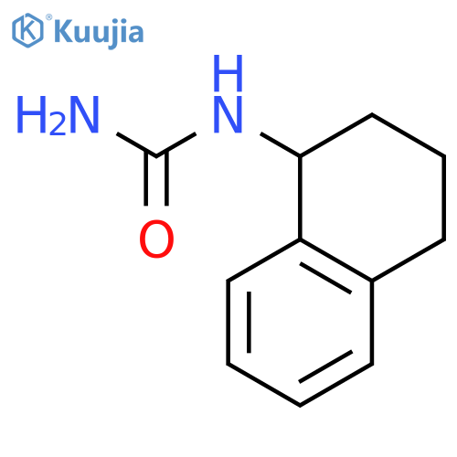 (1,2,3,4-tetrahydronaphthalen-1-yl)urea structure