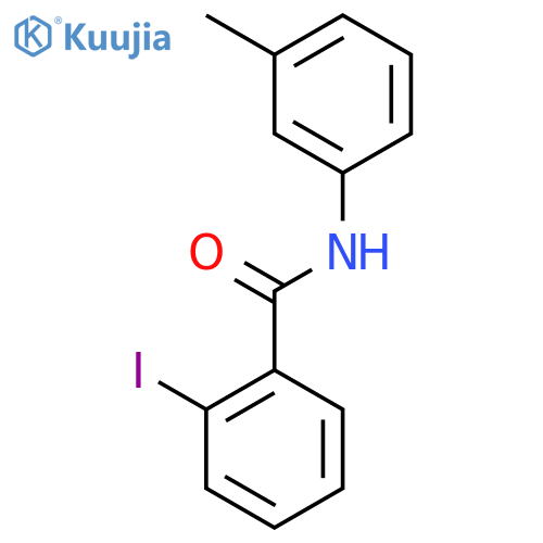 Benzamide, 2-iodo-N-(3-methylphenyl)- structure