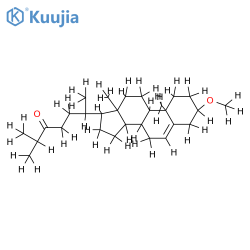 Me ether-3beta-3-Hydroxycholest-5-en-24-one structure