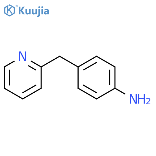 4-(Pyridin-2-ylmethyl)aniline structure